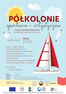 Powiększ obraz: Półkolonie letnie na bazie Szkoły Podstawowej im. Mikołaja Kopernika w Serocku - Zdjęcie nr 1