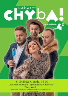 Powiększ obraz: Kabaret CHYBA. Program "4" - Zdjęcie nr 1