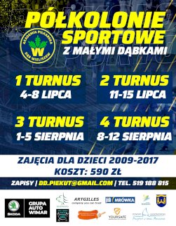 Powiększ obraz: PÓŁKOLONIE SPORTOWE Z MAŁYMI DĄBKAMI - Zdjęcie nr 1