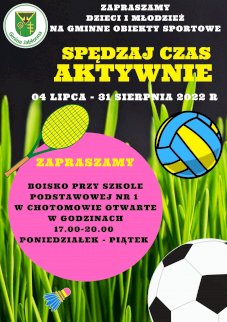 Powiększ obraz: "SPĘDZAJ CZAS AKTYWNIE". Jabłonna - Zdjęcie nr 1