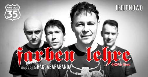 Powiększ obraz: Koncert zespołu Farben Lehre i Raggabarabanda w MOK Legionowo - Zdjęcie nr 1