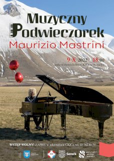 Powiększ obraz: Muzyczny Podwieczorek. Pianista "Maurizio Mastrini" - Zdjęcie nr 1