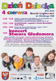 Powiększ obraz: Dzień Dziecka. Plac przy hali sportowej Arena Legionowo - Zdjęcie nr 1