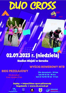 Powiększ obraz: Bieg przełajowy, wyścig rowerowy MTB "II Duo Cross Serock " - Zdjęcie nr 1