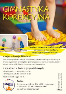 Powiększ obraz: GIMNASTYKA KOREKCYJNA dla dzieci - Zdjęcie nr 1