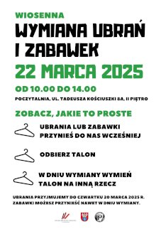 Powiększ obraz: fot. Plakat zapraszający na wydarzenie, szczegółowe informacje w aktualności i tytule. Na zdjęciu grafiki wieszaków