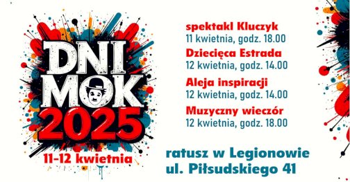 Powiększ obraz: fot. Plakat zapraszający na wydarzenie, szczegółowe informacje w aktualności i tytule