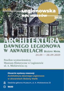 Powiększ obraz: Plakat zawierający informacje o wydarzeniu