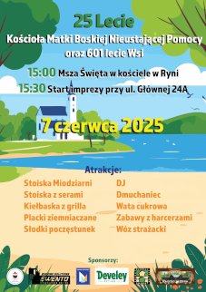 Powiększ obraz: Plakat zawierający informacje o wydarzeniu
