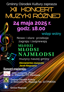 Powiększ obraz: XII koncert muzyki różnej - Zdjęcie nr 1
