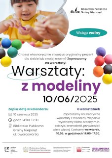 Powiększ obraz: Plakat zawierający informacje o wydarzeniu