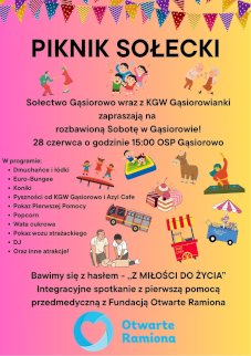 Powiększ obraz: Plakat zawierający informacje o wydarzeniu