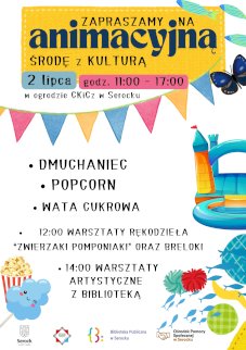 Powiększ obraz: Plakat zawierający informacje o wydarzeniu