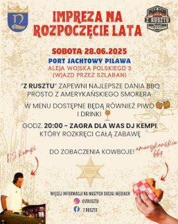 Powiększ obraz: Plakat zawierajacy informacje o wydarzeniu