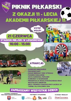 Powiększ obraz: Plakat zawierający informacje o wydarzeniu