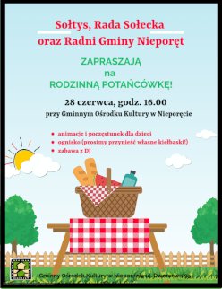 Powiększ obraz: Plakat zawierający informacje o wydarzeniu