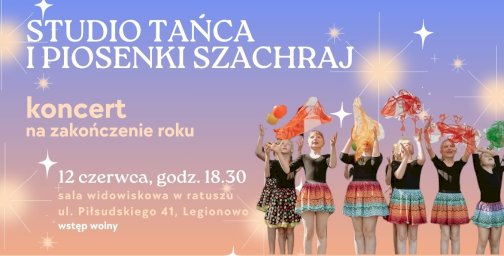 Powiększ obraz: Plakat zawierający informacje o wydarzeniu