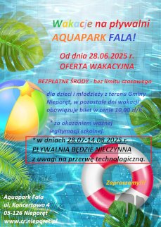 Powiększ obraz: Plakat zawierający informacje o wydarzeniu