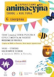 Powiększ obraz: Plakat zawierający informacje o wydarzeniu