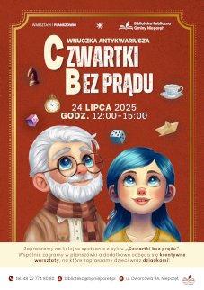 Powiększ obraz: Plakat zawierający informacje o wydarzeniu