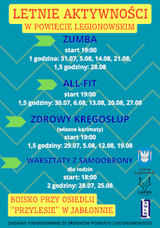 Powiększ obraz: Plakat zapraszający na wydarzenie, szczegółowe informacje w aktualności