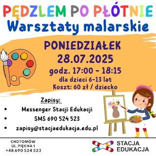 Powiększ obraz: Plakat zawierający informacje o wydarzeniu