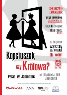 Powiększ obraz: Plakat zapraszający na wydarzenie. Szczegółowe informacje w aktualności