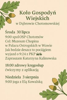 Powiększ obraz: Plakat zapraszający na wydarzenie. Szczegółowe informacje w aktualności