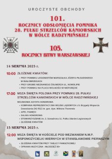 Powiększ obraz: Plakat zawierający informacje o wydarzeniu