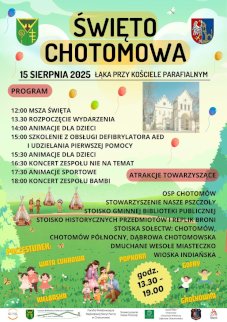 Powiększ obraz: Plakat zawierający informacje o wydarzeniu