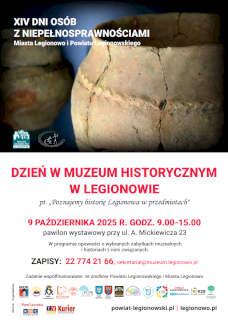Powiększ obraz: Plakat zapraszający na wydarzenie, szczegółowe informacje w aktualności