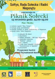 Powiększ obraz: Plakat zapraszający na wydarzenie, szczegółowe informacje w aktualności