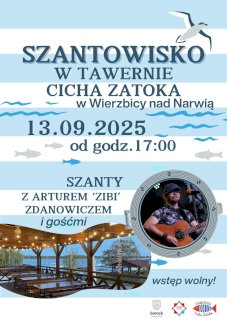 Powiększ obraz: Plakat zapraszający na wydarzenie. Szczegółowe informacje w aktualności