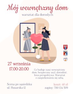 Powiększ obraz: Plakat zapraszający na wydarzenie, szczegółowe informacje w aktualności