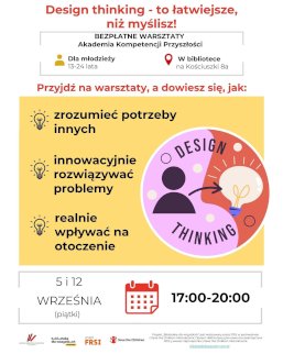 Powiększ obraz: Plakat zapraszający na wydarzenie. Szczegółowe informacje w aktualności