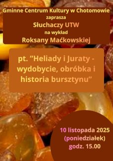 Powiększ obraz: Plakat zapraszający na wydarzenie, szczegółowe informacje w aktualności