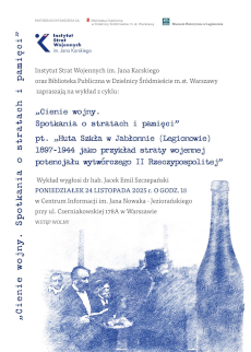 Powiększ obraz: Plakat zapraszający na wydarzenie, szczegółowe informacje w aktualności
