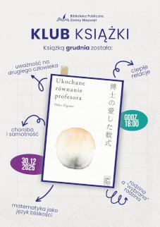 Powiększ obraz: Plakat zapraszający na wydarzenie, szczegółowe informacje w aktualności