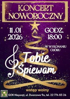 Powiększ obraz: Plakat zapraszający na wydarzenie, szczegółowe informacje w aktualności