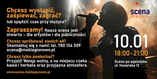 Powiększ obraz: Plakat zapraszający na wydarzenie, szczegółowe informacje w aktualności