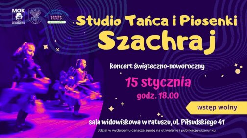 Powiększ obraz: Plakat zapraszający na wydarzenie, szczegółowe informacje w aktualności