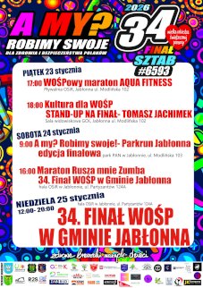 Powiększ obraz: Plakat zapraszający na wydarzenie, szczegółowe informacje w aktualności