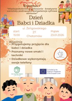 Powiększ obraz: Plakat zapraszający na wydarzenie, szczegółowe informacje w aktualności