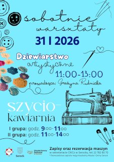 Powiększ obraz: Plakat zapraszający na wydarzenie, szczegółowe informacje w aktualności