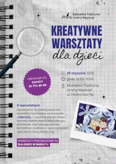 Powiększ obraz: Plakat zapraszający na wydarzenie, szczegółowe informacje w aktualności