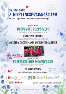 Powiększ obraz: Plakat zapraszający na wydarzenie, szczegółowe informacje w aktualności