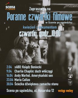 Powiększ obraz: Plakat zapraszający na wydarzenie, szczegółowe informacje w aktualności