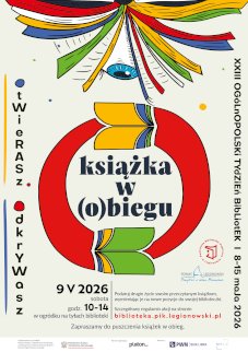 Powiększ obraz: Plakat zapraszający na wydarzenie, szczegółowe informacje w aktualności