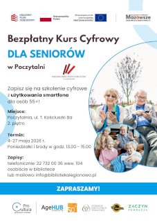 Powiększ obraz: Plakat zapraszający na wydarzenie, szczegółowe informacje w aktualności