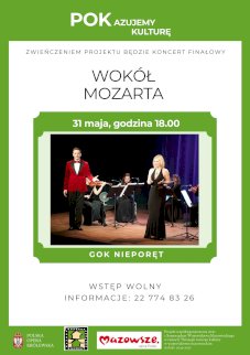 Powiększ obraz: Plakat zapraszający na wydarzenie, szczegółowe informacje w aktualności